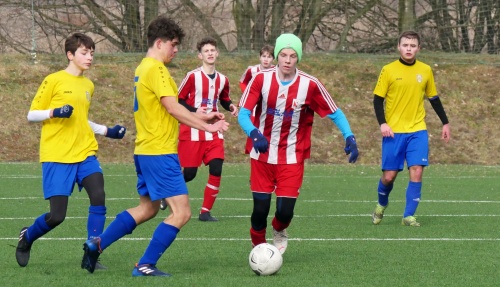 Pohár U19, MFK Nové Město n. M. - FK Jaroměř, 12.2.2023, foto: Václav Mlejnek